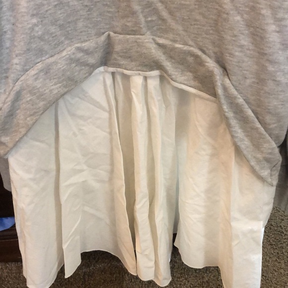 ZARA SWEATSHIRT COMBINATION DRESS - Picture 4 of 5